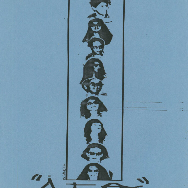 Cartaz de apresentação do espetáculo “ITA” no Espaço Pasárgada.