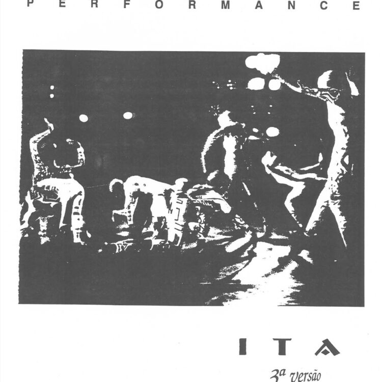 Cartaz do espetáculo “ITA” 3ª versão