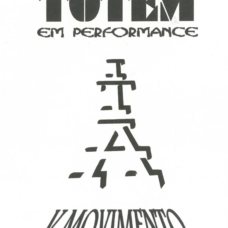 Programa do espetáculo “ITA” V Movimento.